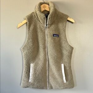 Patagonia Women’s Los Gatos Fleece Vest Size Small Seabird Grey‎
